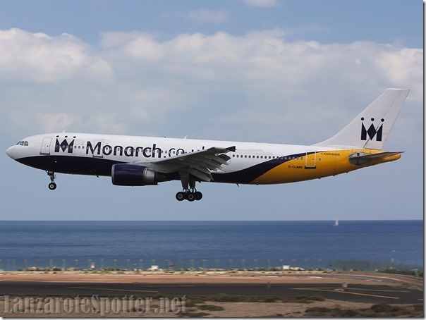 G-OJMR Monarch Airlines Airbus A300B4-605R